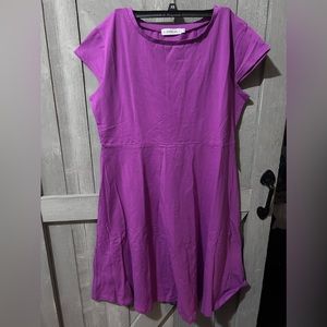 ☀️SUMMER SALE☀️New Hika A line Dress XXL Purple